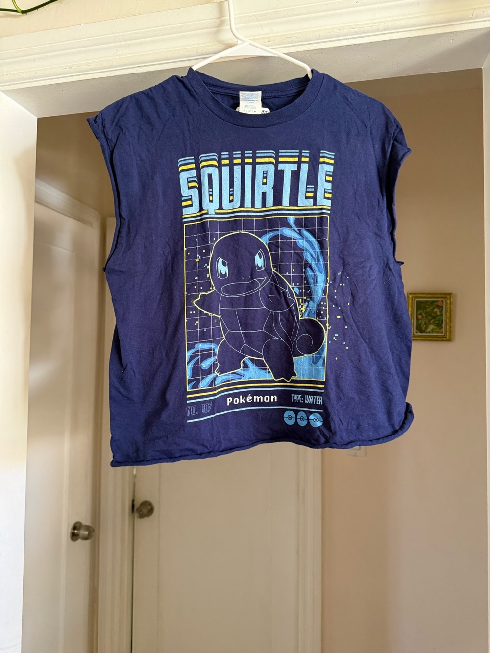 Squirtle Pokémon muscle tank size medium